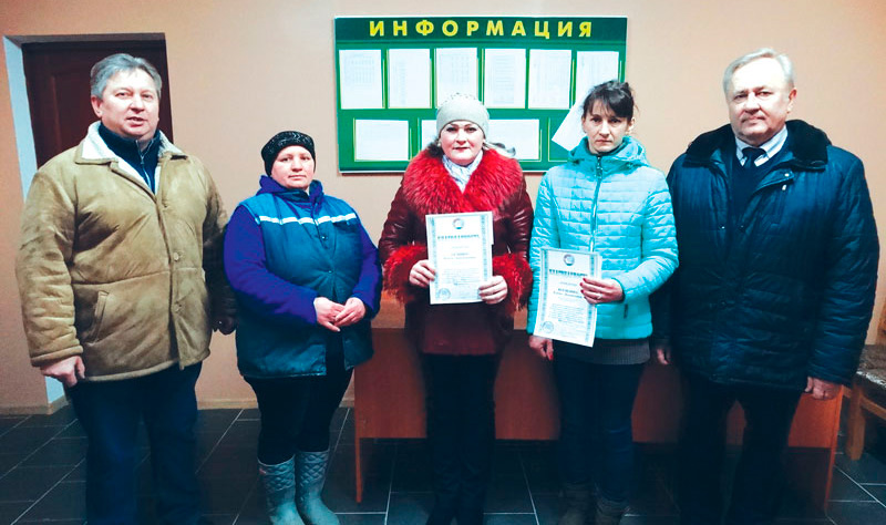 КСУП «Неверовичи». Лучшие животноводы. Поздравления 2020