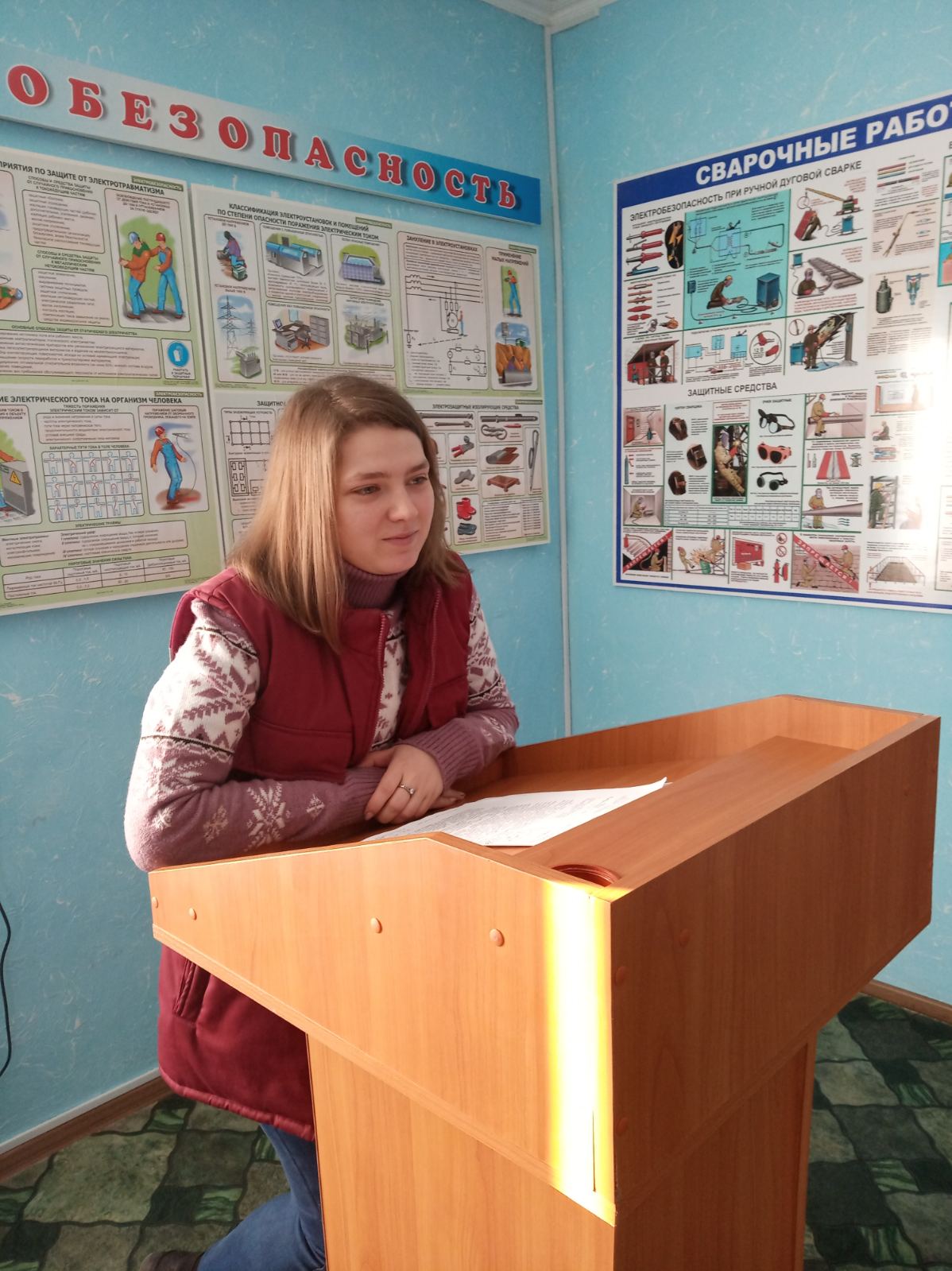 Инженер по охране труда КСУП Неверовичи Анастасия Савось